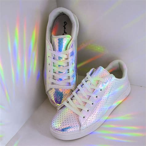 holographic shoes women's.